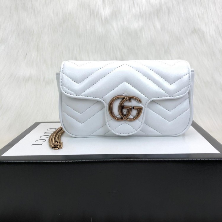 GUCCİ NANO MARMONT BEYAZ